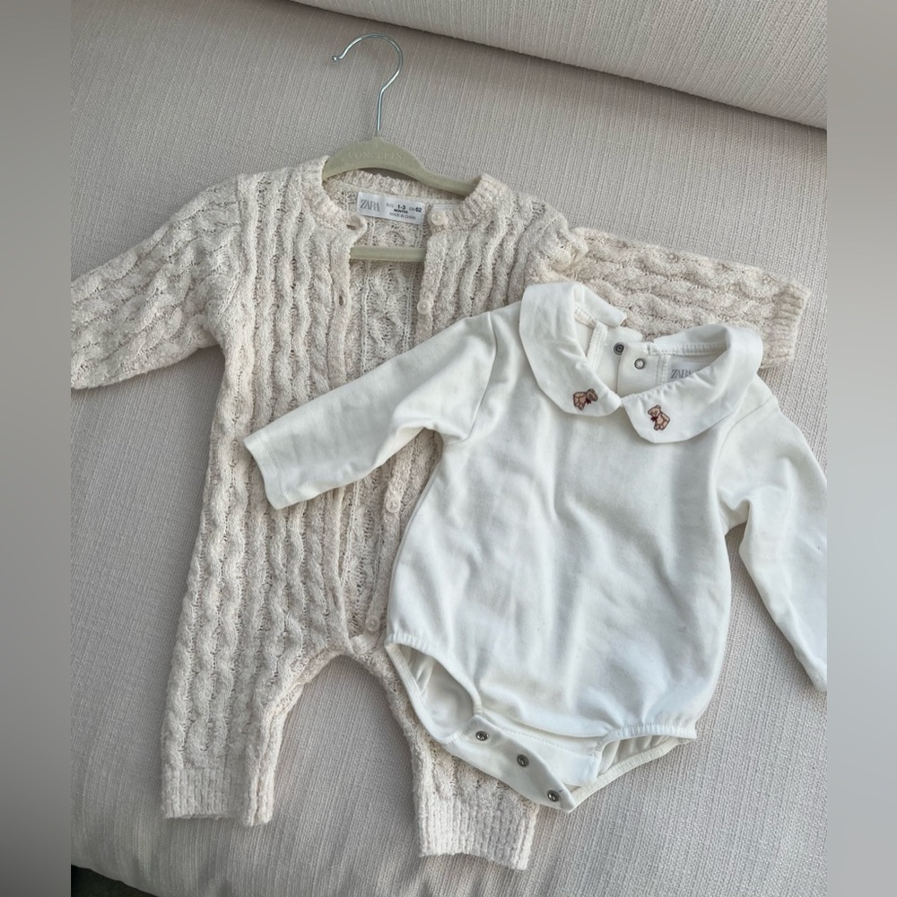 Zara Knit baby set